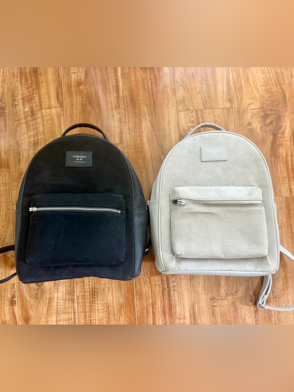 Concept Mini Backpack - Black and Light Grey